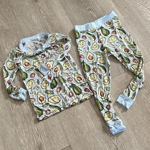 Little sleepies Avocado two piece 18-24mo